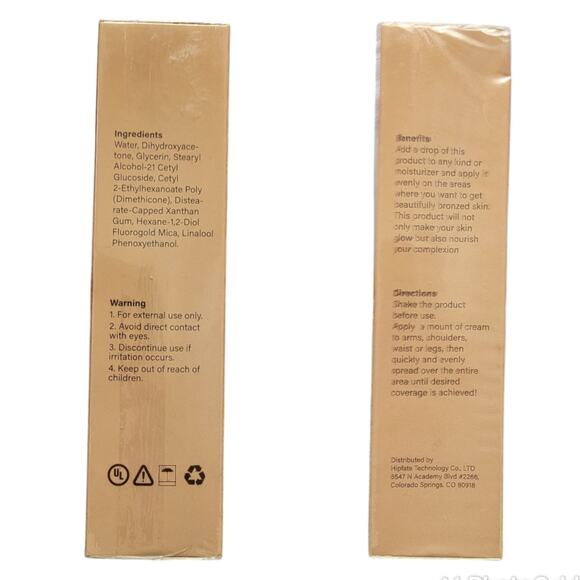 Body Bronze Self Tanning Lotion Drops 4 oz Lot 3 Hydrating Natural Glow Tanner - Picture 4 of 5